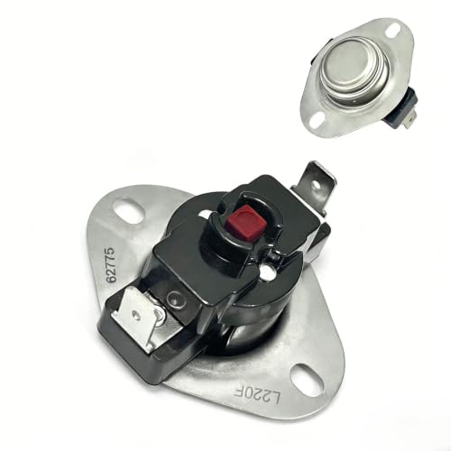 Hochlimit Thermostat 62775 Für Dacor Backöfen - Manueller Reset Bei 220°f Aus Metall In Schwarz Für Sichere Temperaturregelung Und Effiziente Leistung Im Haushalt