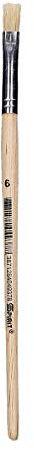 SPIRIT TTS Borstenpinsel, No.6, Weiss, 404937, 12 STK