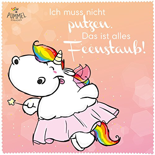 Pummeleinhorn Mikrofasertuch - Pummelfee (rosa)