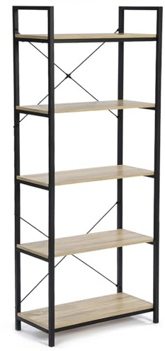 IDMarket - Regal 5 Ebenen Detroit Industriedesign 170 cm