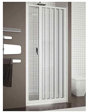 Box Doccia in PVC da 110 a 120 cm 1 lato apertura laterale Tokyo