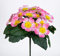 Seidenblumen Roß Primelbusch 24x22cm rosa mit 20 Blüten PM Kunstblumen Kunstpflanzen künstliche Primel Schlüsselblume