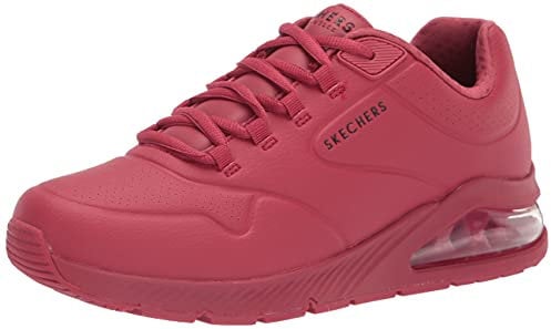Skechers Damen UNO 2-Air Around You Sneaker, Rot/Ausflug, einfarbig (Getaway Solids), 37 EU