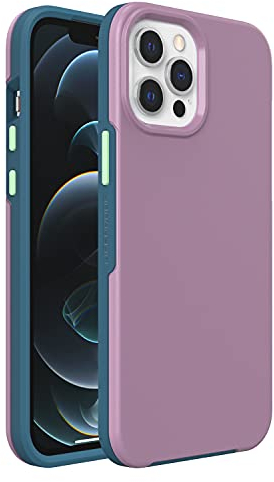 LifeProof SEE Case for iPhone 12 Pro Max with MagSafe, Shockproof, Drop proof to 2 Meters, Ultra-Slim, Protective Thin Case, Sustainably Made, Purple