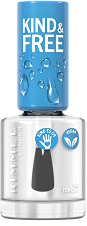 Rimmel London Kind and Free Clean Nail Polish 8ml 150 Top Coat