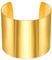 FOCALOOK Armreif Gold Armspange Edelstahl Damen 60mm breit Manschette Armband Freundschaftsarmband Oberarm Schmuck Dupes