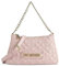 Love Moschino Quilted Umhängetasche Altrosa