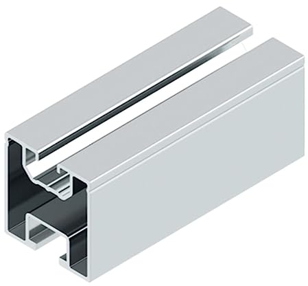ALU Trägerprofil Montageschiene Aluminiumprofil Solarprofil 40x40mm - 120cm