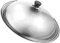 Lurrose Thicken Pot Cover Anti-scalding Lid Elegant Pot Lid Kitchen Worktop Protector Random Style
