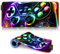 Grand Tapis Souris Jeu LED RGB 14 Modes Lumineux, Grand Tapis Souris Jeu antidérapant, Grand Clavier et Tapis Souris étendu pour PC, Ordinateur Portable, Bureau, Jeu néon 13,77 x 23,6 Pouces