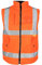 Hi-Vis Reversible Bodywarmer: Conforms to EN20471 (Class 2) & Rail (M, Orange)
