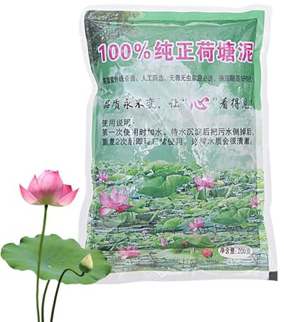 Suelo de estanque para plantas acuáticas,Tierra de nutrición natural para macetas para | Medios de cultivo de plantas para nenúfares, lotos, suministros de jardinería