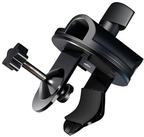 FUNOMOCYA Mic Clamp Rotating Plate Desktop Mic Arm Desk Mount Clamps 360° Adjustable for Stage Performances