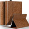 NANRUIL Hülle für Microsoft Surface Pro 9/10/11 13 Zoll 2022/2024 Echtes Leder Schutzhülle Case Cover,Kompatibel mit Type Cover Tastatur und Surface Pen Holder Halter.Khaki