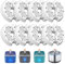 NICREW Sol Cat Water Fountain Filter Replacement Kit, Pet Drinking Fountain Filters with Activated Carbon, 8 Pcs, Replacement Filters for 2L Cat Water Dispenser