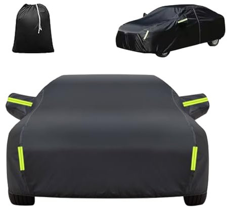 Autoabdeckung für V-W Caddy Camper Auto Abdeckplane Autoabdeckung Vollgarage Winter Winddicht Schneedicht UV-Schutz Outdoor Auto Garage