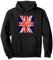 Oi! Punk Rock Musik Flagge Vereinigtes Königreich Pullover Hoodie