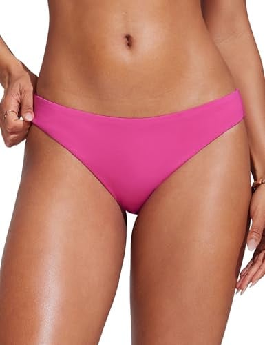 CRZ YOGA Vita Bassa Bottom Bikini | Sgambatura Media, Copertura Posteriore Media, Interamente Rivestito, Nuoto, Slip Costume per Donna