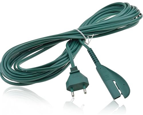 Cavo Alimentazione Folletto VK135/136 – Filo Prolunga Elettrico Extra Lungo -10 Metri- in Rame Puro 0,75mm – Compatibile con Spina Italiana – Ricambio Resistente e Sicuro