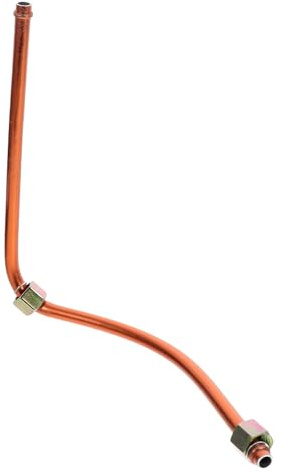 Yardenfun Aluminium Auspuffrohr 10mm X 45cm für Luftkompressor Ersatz Abgasrohr mit Hoher Verschleißfestigkeit Kompatibel für Kompressor Zubehör Effiziente Luftkompressorleitung