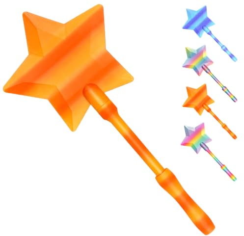 Baguette Magique Carte, Baguettes Imprimée en 3D Taps to Pay (Orange) | pour Enfantt, Fan De Cosplay