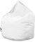 PATCH HOME Patchhome Sitzsack Tropfenform - Weiß für In & Outdoor XXL 420 Liter - mit Styropor Füllung in 25 versch. Farben und 3 Größen