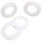 Arandelas planas de nylon - 50 unidades - métrica M2,5
