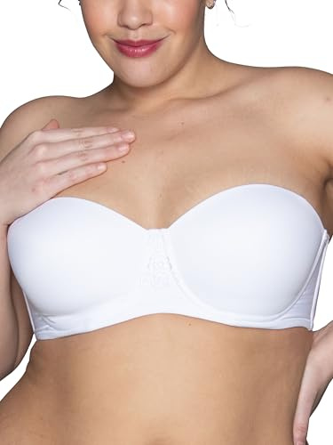 Vanity Fair Women's Beauty Back Strapless Full Figure Underwire Bra 74380 Bra (Pack of 1)