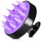 Kopfhaut-Massagegerät Haar-Shampoo-Bürste – Cozycom Scalp Scrubber Peeling Haar Scrubber Schuppen Bürste Dusche Haarbürste mit weichen langen Silikonborsten für alle Haartypen