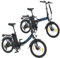 smartEC Camp-20D & Camp-20H E-Bike Klapprad 250W Hinterradmotor Li-Ion-Akku 36V/15,6Ah 20 Zoll E-Klapprad E-Faltrad Elektrofahrrad Reichweite 100km bis 25km/h (Schwarz)