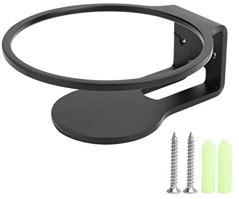 ciciglow Wall Mount for HomePod Mini,Aluminum Alloy Made Mount Stand Holder Space-Saving for Smart Home Speaker Bracket and Easy Operation(black)