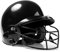 Lseqow Schlaghelm, American Football Helm Baseball Softball Schlaghelm mit Gesichtsabdeckung Dual-Density Impact High Impact Resistant ABS Shell Helm für Teenager Erwachsene