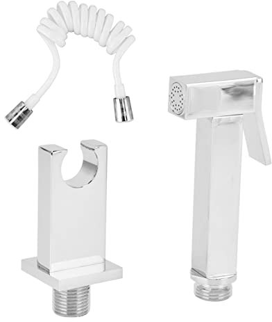 Yuecoom Handbrause Waschbecken Duschschlauch Sprayer, G1/2 150pa Waschbecken Wasserhahn Schlauchdüse Kupfer Tragbarer Duschsprüher zum Haarewaschen Baby Baden