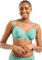 Sans Complexe - Arum - Soutien-Gorge Emboitant en Dentelle avec Armatures - Classique - Femme - Bleu Porcelaine - 95C