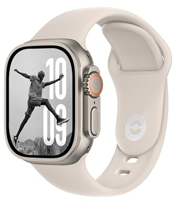 DONEGANI SB para Correa Apple Watch Se Ultra 2 40mm 44mm 46mm 42mm 45mm 41mm 38mm 49mm Series 10 9 8 7 6 5 4 3 Mujer Hombre Original Pulsera Strap
