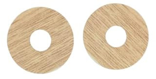 Arizona Oak Self-Adhesive Rose Radiator Pipe Covers Pack of 2 (Arizona Oak)