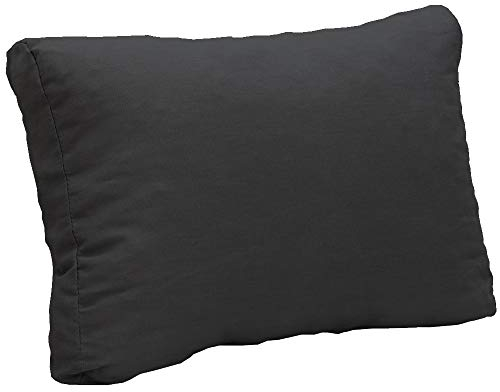 NYVI Loungekissen SmartLounge 1x Rückenkissen 80x40 cm Anthrazit - Wasserabweisende Auflagen für Indoor und Outdoor - Rückenlehne für Rattanmöbel und Gartenmöbel