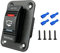 Dickly Ein-/Ausschalter der Bilgenpumpe, 3-Wege, vorverkabelt, Mehrzweck, 20 A, 4-polig, SPDT, 12 V, 24 V, langlebig, IP68, für Auto, Marine, Boot,