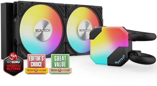 Montech Kit Watercooling AIO HyperFlow RGB - 240mm (Noir)