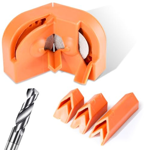 Affûteur de foret, ponceuse polyvalente pour perceuse, outil de ponçage pour perceuse, affûteur de forets pour forets HSS, carbure cémenté, forets hélicoïdaux et cobalt