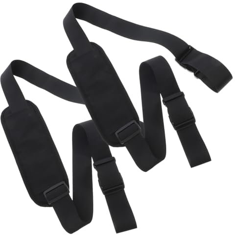 TOGEVAL 2stücke Tragegurte Für Roller Und Fahrräder Verstellbarer Skateboard-Gurt Leichter Tragegurt Mit Handschlaufe Praktisch Und Strapazierfähig Für Tretroller Und Falträder
