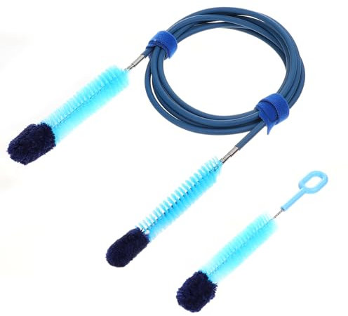 CPAP Schlauch Reinigungsbürste Doppelseitige Schlauchbürste CPAP Reinigungsset CPAP Schlauch und Maskenreinigungsbürste Geeignet für Alle CPAP Schlauchtypen