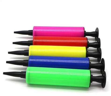 Inflador de Globo Manual - Bomba de Globo Manual de Mano | Bomba de Globo a Mano portátil, Bomba de Aire inflador de Doble acción de 2 vías para Globos, minii Bomba Manual para inflables, carrozas de
