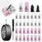 SUHAI 30Pcs Tyre Repair Kit Rubber Nails with Screwdriver,Universal Tire Fast Repair Nail,Car Puncture Repair Tool Vacuum Tyre Repair Nails Plugs for Auto Cars SUVs Trucks Motorcycles Bicycles