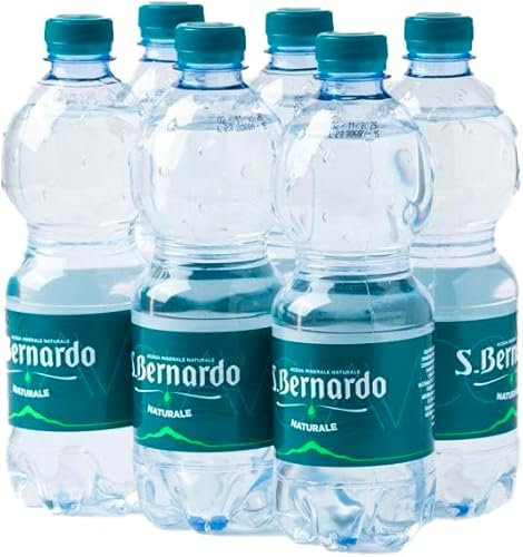 San Bernardo, 6 Acqua Naturale 0,5 lt, 6 x 500 ml