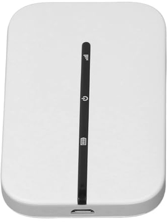 4G LTE Mobile Hotspot, Unlocked 300Mbps Portable Router with SIM Card Slot 2100mAh Battery Supports 10 Devices for Travel Business Trip