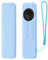 GIOPUEY Cover Compatibile con Apple TV 4K/HD Siri Remote 2021/2022, Cilicone Custodia, Ultrasottile Case Cover, Antiurto, Resistente ai Graffi - Blue