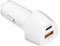 acce2s Chargeur Rapide Voiture pour Apple Watch Series 6 7 8 9 10 Ultra 2 SE 2022 38W, Double Port, Universel