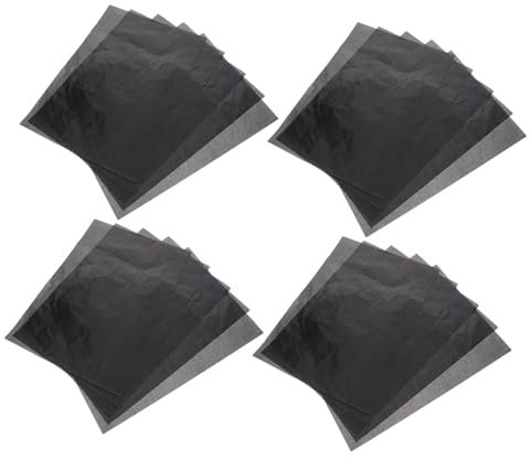 HOODANCOS 50 Blätter Graphit-transferpapier Leinwand Schreibmaschinen Klare Konturen Präzises Design Langlebiges Material