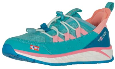 Trollkids Kids Trondheim Sneaker | Schnellschnürsystem, Herausnehmbare Innensohle
